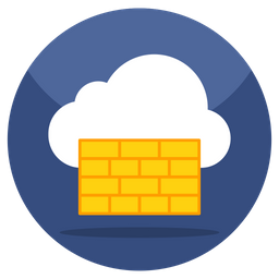 Cloud Brickwall  Icon