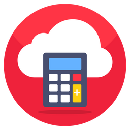 Cloud Calculator  Icon