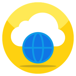 Cloud Browser  Icon