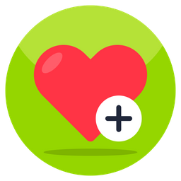 Add Heart  Icon