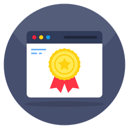 Awarded Website  Icon