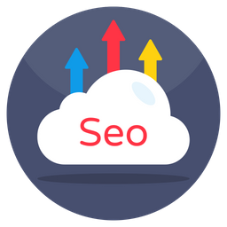 Cloud Seo  Icon