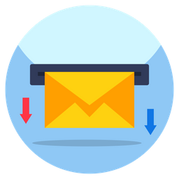 Incoming Mail  Icon