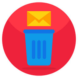 Delete Mail  Icon