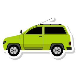 Automobile Car Jeep Icon