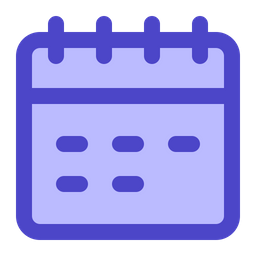 Calendario  Icono