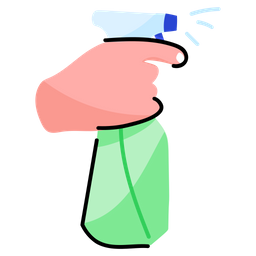 Cleaning Spray  Icon