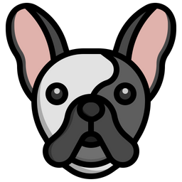 French Bulldog  Icon