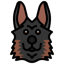 German Shepherd  Icon