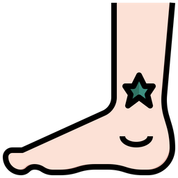 Ankle Tattoo  Icon