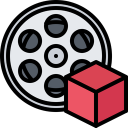 3 D Movie  Icon