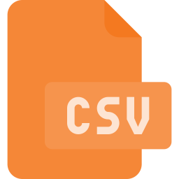 Csv file  Icon