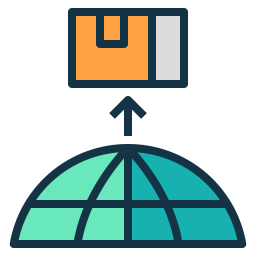 Export Courier  Icon