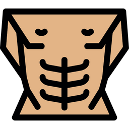 Abs Exercise Fitness Icon