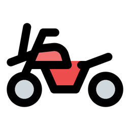 Adventure motorcycle  Icon