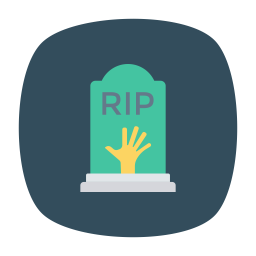 Cemetery coffin  Icon