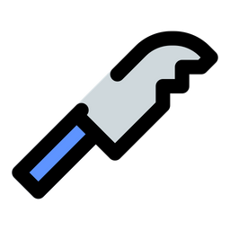 Cuchillo para el pan  Icono