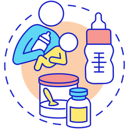 Bottle feeding  Icon