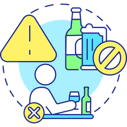 Limiting alcohol  Icon