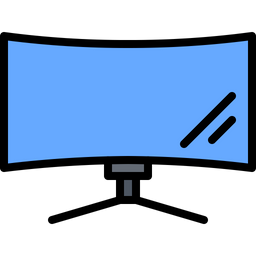 Curved Screen  Icon