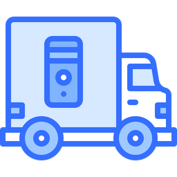 Computer Delivery  Icon