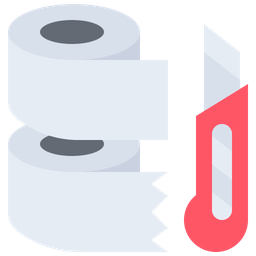 Knife Duct Tape Postal Service Icon