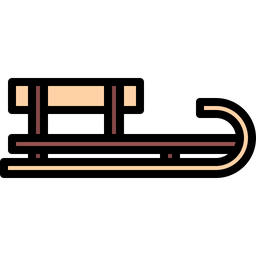 Snow Sled  Icon