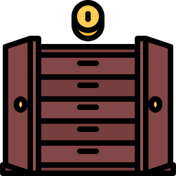 Coin Cabinet  Icon