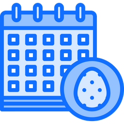 Easter Calendar  Icon