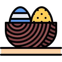 Easter Egg Basket  Icon