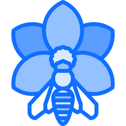 Flower Bee  Icon