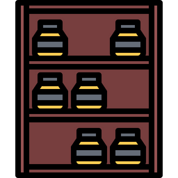 Apiary Jar Cabinet  Icon