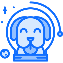 Astronaut Dog  Icon