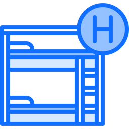 Hotel Bunk Bed  Icon