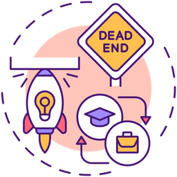 Dead-end job  Icon