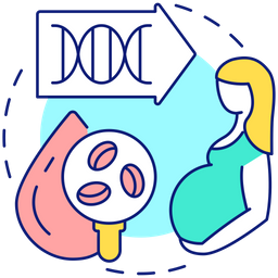 Triagem pré-natal não invasiva  Ícone