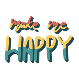 Make me happy sticker  Icon