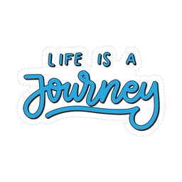 Life is a journey sticker  Icon