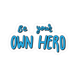 Be your own hero sticker  Icon