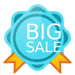 Big Sale Badge  Icon