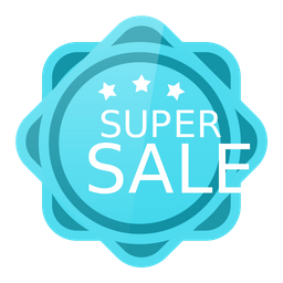 Super Sale Badge  Icon