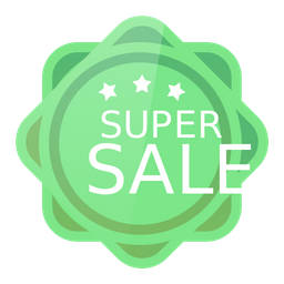 Super Sale Badge  Icon