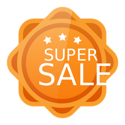 Super Sale Badge  Icon