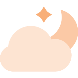 Cloudy night  Icon