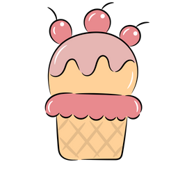 Ice Cream Cone  Icon