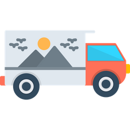 Branding Truck  Icon