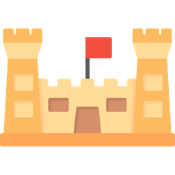 Sand Castle  Icon