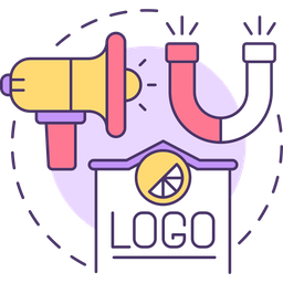 Company name branding  Icon