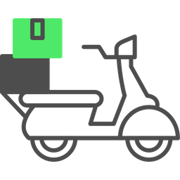 Delivery Scooter  Icon