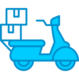 Delivery Scooter  Icon